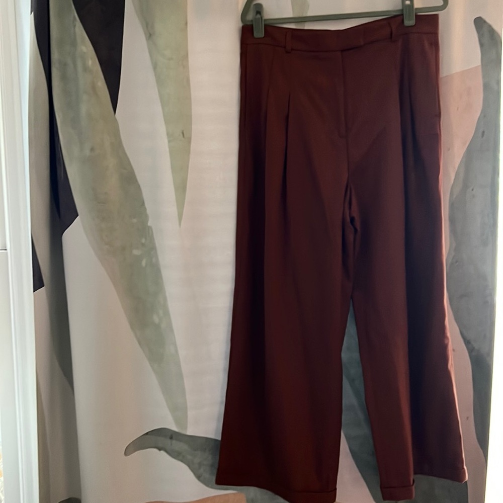 Free People Pleated Trousers